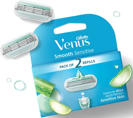 Gillette Venus Smooth Sensitive Cartridges 2N